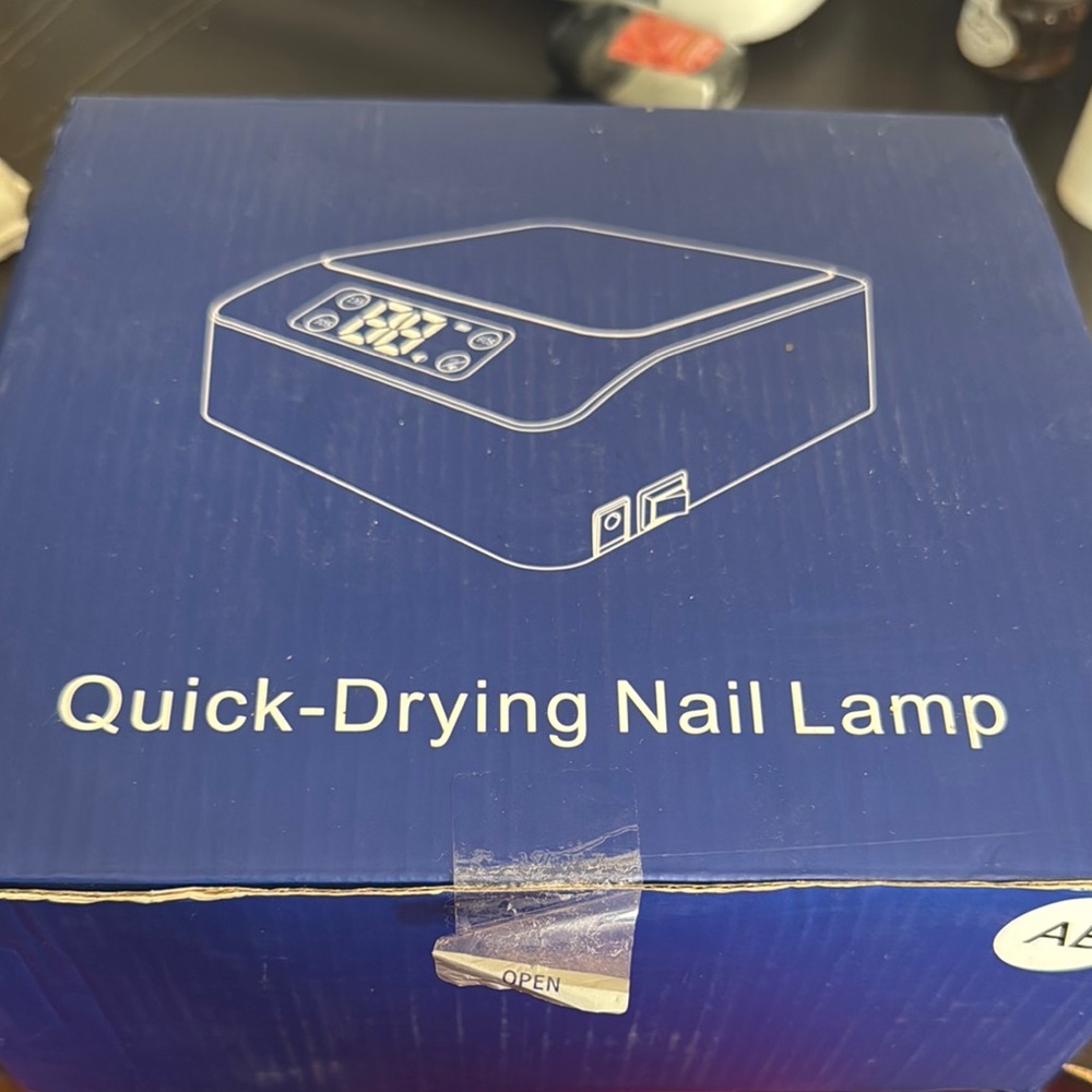 Quick-Drying Nail Lamp - Blue